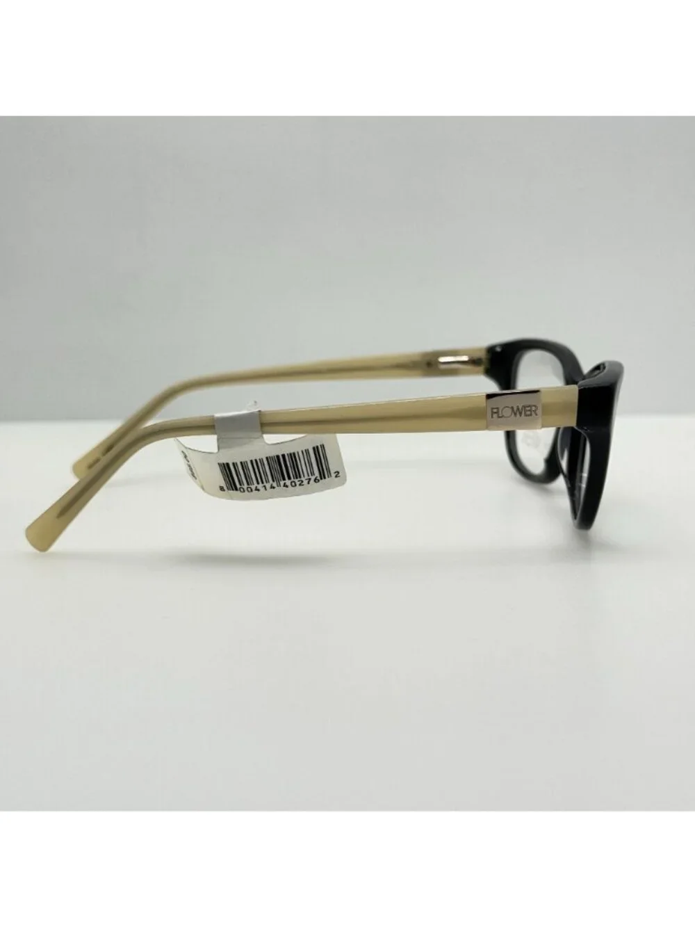 Flower 6002 001 Black Eyeglasses Eye Glasses Frames 52-16-135